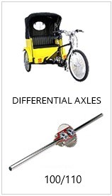 Peerless Gear Differential Axles 100/110